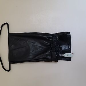 Women's faux leather pants